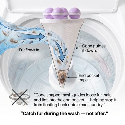 FurVortex™ -The Zero Fur Laundry Filter