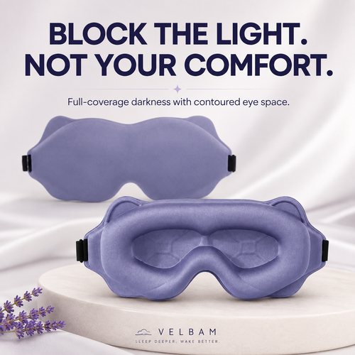 Velbam - Full Coverage Sleeping Mask