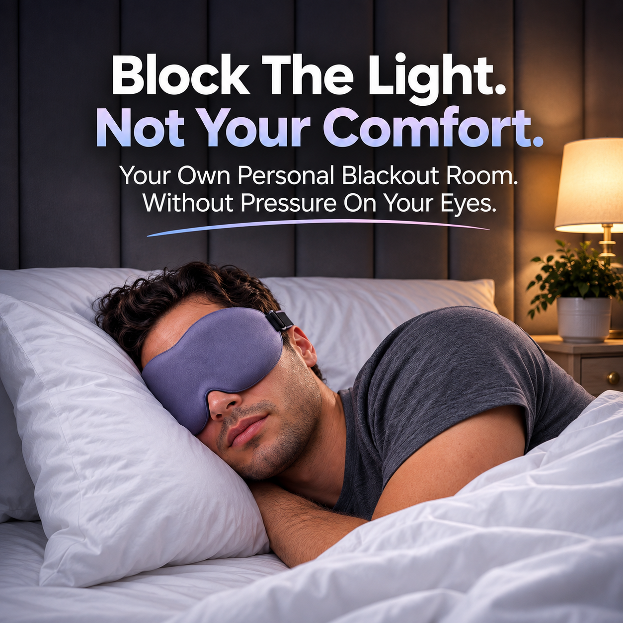 Velbam - Full Coverage Sleeping Mask